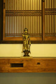 観音菩薩金銅仏仕上げ