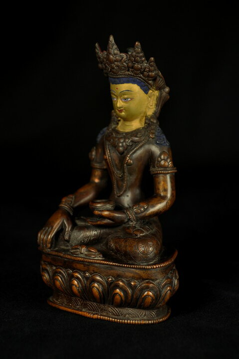 楽天市場】宝冠釈迦 銅造 : 仏像仏画チベット美術卸の天竺堂