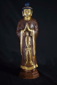 勢至菩薩 銅造鍍金彫金仕上げ