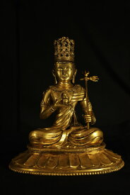 虚空蔵菩薩 銅造鍍金彫金仕上げ