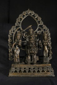 文殊菩薩 黄銅製