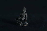 極小仏像 飛天（太鼓）黒色