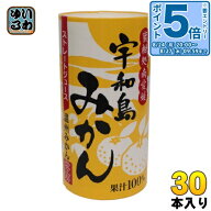 〔エントリーでポイント5倍！〕 愛工房 宇和島みかん 125ml カート缶 30本入