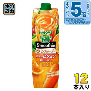 kGg[Ń|Cg5{Il JS ؐ100 X[W[ r^~X[W[ 1000g pbN 12{ (6{×2 ܂Ƃߔ) ؃W[X r^~ Smoothie