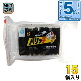 〔エントリーでポイント10倍！〕 北畑海苔店 パリッ子 10切 110枚×15袋入