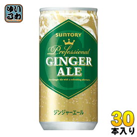 サントリー ジンジャーエール 200ml 缶 30本入 ジンジャエール 〔炭酸飲料〕