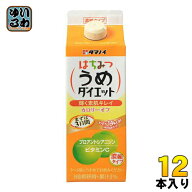 タマノイ はちみつうめダイエット 濃縮タイプ 500ml 紙パック 12本入 〔酢飲料〕