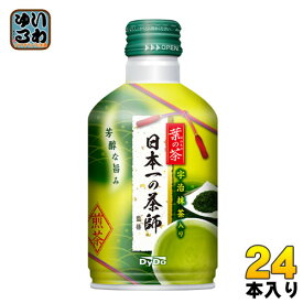 ダイドー 葉の茶 日本一の茶師監修 275ml ボトル缶 24本入〔お茶〕