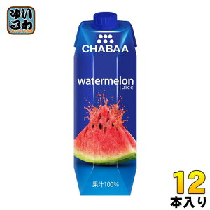 nivf[X CHABAA 100W[X EH[^[ 1000ml pbN 12{ ʏ` sgp `o kXCJW[X ʏ`l