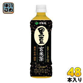 伊藤園 黒豆玄米茶 500ml ペットボトル 48本 (24本入×2 まとめ買い)〔お茶〕
