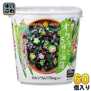 Ђ薡X VEGE MISO SOUP IN5̊C{JVE 60 k׃W~\X[v Ȃ݂` X` ݂ CX^g Cl