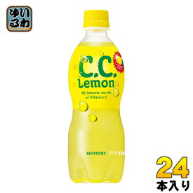 サントリー C.C.レモン 500ml ペットボトル 24本入 〔炭酸飲料〕