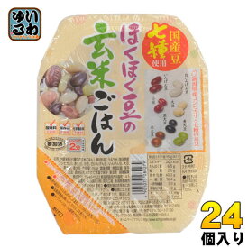 越後製菓 ほくほく豆の玄米ごはん 150g 24個 (12個入×2 まとめ買い)