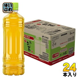 伊藤園 お～いお茶 緑茶 ラベルレス 600ml ペットボトル 24本入