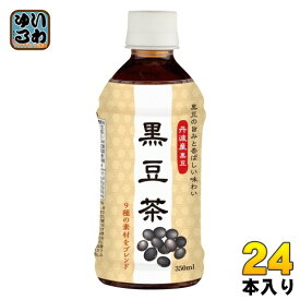 盛田 ハイピース 黒豆茶 350ml ペットボトル 24本入 〔お茶〕