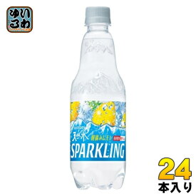 サントリー 天然水 スパークリング レモン 500ml ペットボトル 24本入 炭酸水 無果汁