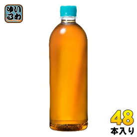 コカ・コーラ やかんの麦茶 from 爽健美茶 ラベルレス 650ml ペットボトル 48本 (24本入×2 まとめ買い) お茶