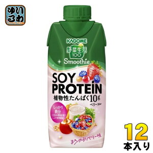 JS ؐ100 X[W[ \C veC x[~bNX 330ml pbN 12{ ؃W[X Smoothie SOY PROTEIN mix