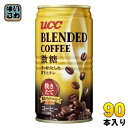 UCC ブレンドコーヒー 微糖 185g 缶 90本 (30本入×3 まとめ買い) 缶コーヒー コーヒー飲料 珈琲