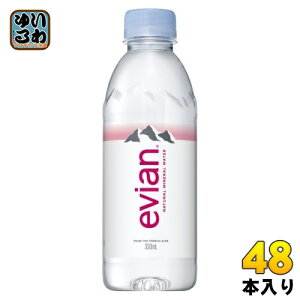 GrA 330ml ybg{g 48{ (24{×2 ܂Ƃߔ) i` ~lEH[^[ d tXY evian ɓ KAi