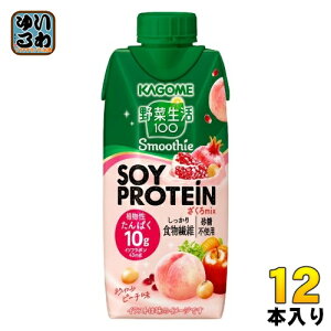 JS ؐ100 X[W[ \C veC ~bNX 330ml pbN 12{ ؃W[X Smoothie SOY PROTEIN mix \C t[c