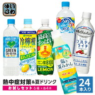 2026年 熱中症対策＆夏のドリンクセット 6種 24本入 お試しセット スポーツドリンク 水分補給