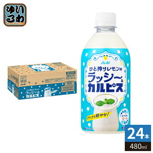 �A�T�q �J���s�X �Ђƍ�背�����̃��b�V�[&�J���s�X 480ml �y�b�g�{�g�� 24�{�� ���_�ۈ��� CALPIS �u�₩