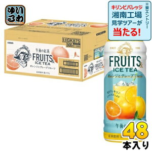 L ߌ̍g FRUITS & ICE TEA IWƃO[vt[c 500ml ybg{g 48{ (24{×2 ܂Ƃߔ) g ACXeB[ ʏ`