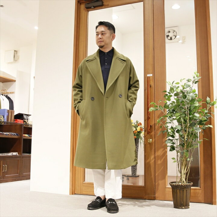 楽天市場】Hevo イーヴォ [秋冬] ウールナイロン ダブルブレスト  
