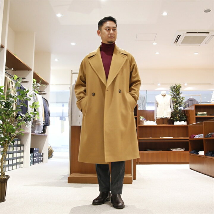 楽天市場】Hevo イーヴォ [秋冬] ウールナイロン ダブルブレスト 