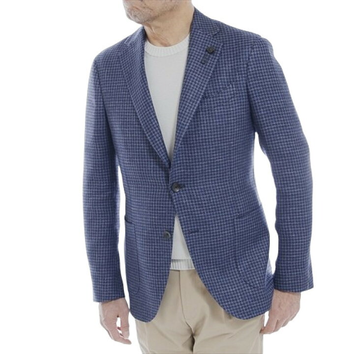 楽天市場】LARDINI ラルディーニ [春夏] ウールリネン ハウンド 