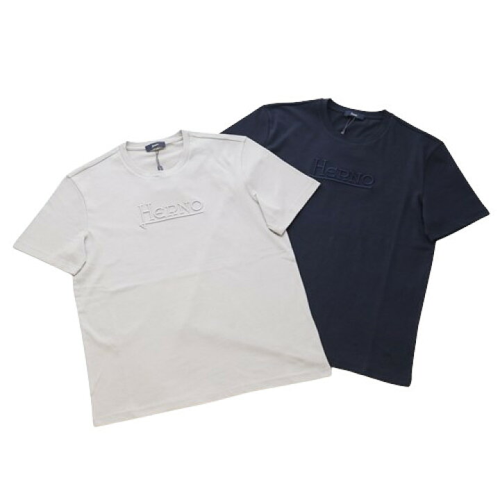 楽天市場】HERNO ヘルノ [春夏] Tシャツ カットソー ロゴ刺繍  