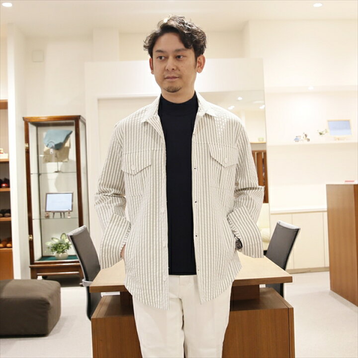 楽天市場】【SALE40】BAGUTTA バグッタ [春夏] シアサッカー コットン  