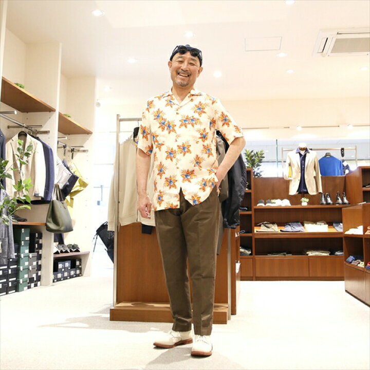 楽天市場】【SALE40】BAGUTTA バグッタ [春夏] オープンカラーシャツ  