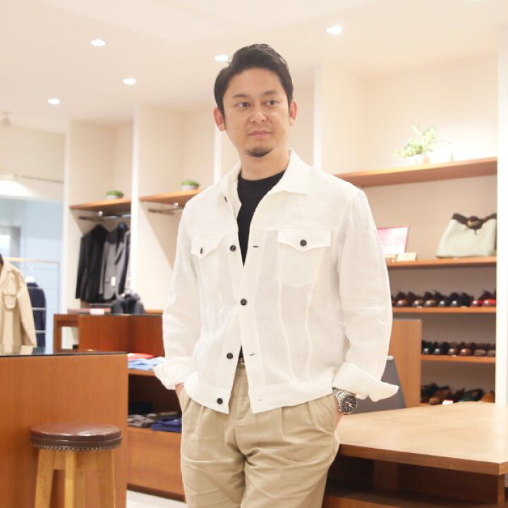 楽天市場】BAGUTTA バグッタ [春夏] ウォッシュドリネン シャツ 