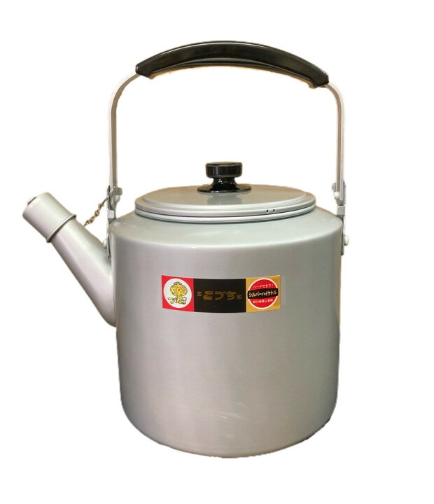 楽天市場】シルバー ハイケットル 10L 前川金属 大きいサイズアルミ 