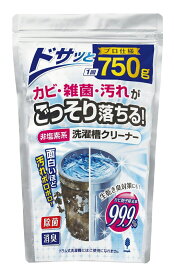 【5個入りセット】【日本製】 非塩素系　洗濯槽クリーナー　750g　紀陽除虫菊　K-7073　カビ　雑菌　クリーナー※個数1で5個入りセット