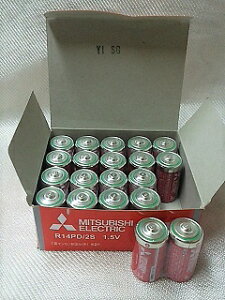 �y�P��`�z �O�H�@�}���K���@���d�r�@�ԁ@�P��܂Ƃߔ����@2�p�b�N×10 �y�v20�Z�b�g�zMITSUBISHI�@R14PD/2S