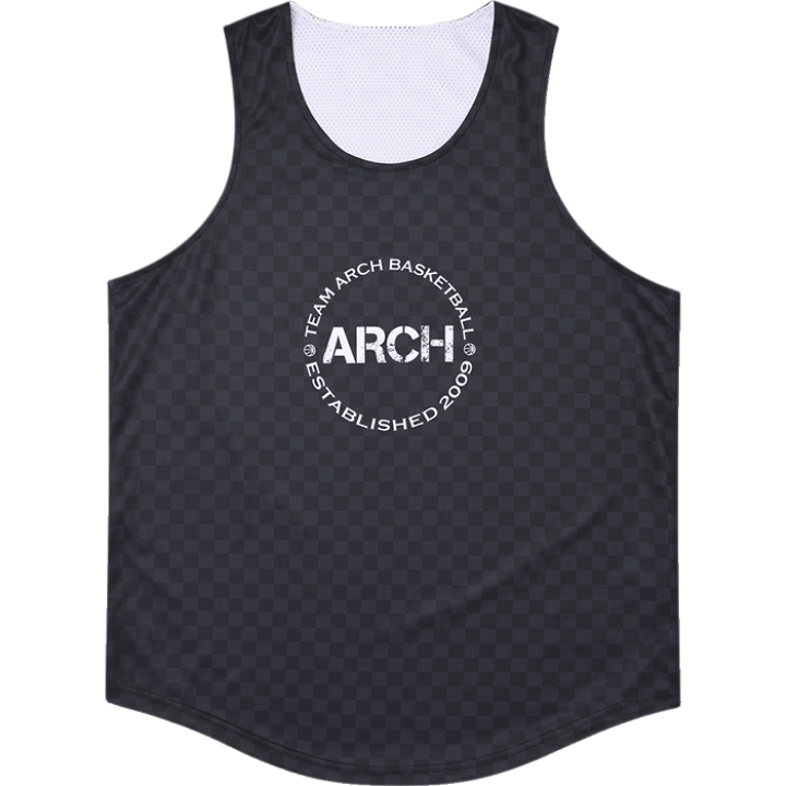 ARCHアーチ Mサイズ　ウォームアップとタンクトップのセット triangle overlay tank [DRY]【black】 - Arch ☆ アーチ