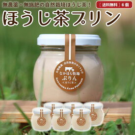 母の日 ギフト なかほら牧場 スイーツ プリン 送料無料 詰め合わせ ほうじ茶プリン 6個 濃厚 無添加 お菓子 マツコの知らない世界 瓶入り お取り寄せ ランキング 内祝 誕生日 熨斗 メッセージカード ［冷蔵］ nov pu gift