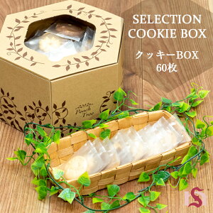 クッキーBOX 10種 60枚 クッキー詰め合わせ ギフト クッキー 個包装 クッキー 焼き菓子 お菓子 セット 詰め合わせ ギフト プレゼント 手土産 お礼 差し入れ