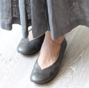 ROYAL Burnish(ロイヤルバーニッシュ)切り込みフラットパンプス 1cm ローヒール