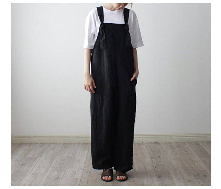 楽天市場】CLIP TAB(クリップタブ）ベルギーリネン サロペット  