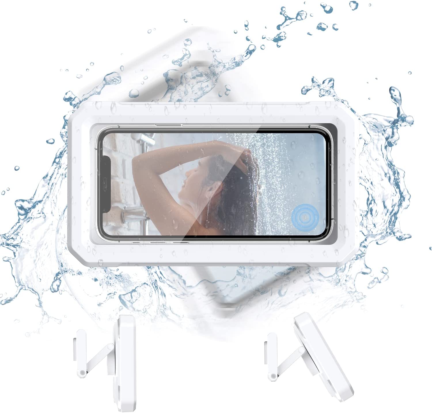 永遠の定番モデル 壁掛け 防水 ケース スタンド お風呂用 ホルダー スマホ お風呂 iPhone