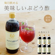 【中伊豆ワイナリー公式直営・送料無料・オンライン限定】伊豆ワイン葡萄のお酢6本セット / ノンアルコー…