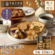中島大祥堂 丹波焼菓子詰合せ 内祝い 焼き菓子 ギフト 10個 丹波 プレゼント 手土産 お礼 お返し 内祝 お…