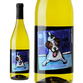 マッドジャック シャルドネ メンドシーノ カウンティ [2021] 750ml カリフォルニア ソノマ ジャックラッセルテリア 犬 ラベル 可愛い 白ワイン 辛口