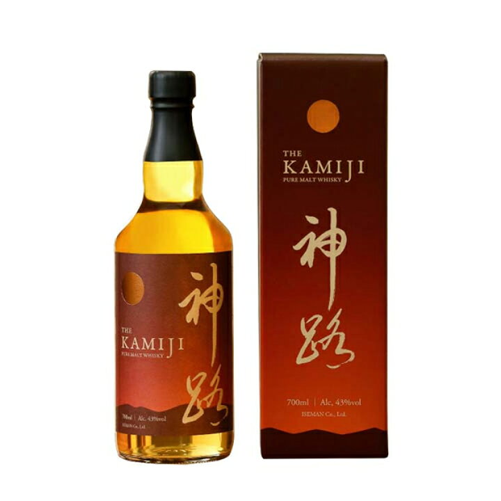 楽天市場】ピュアモルトウイスキー 神路 700ml KAMIJI 伊勢萬 伊勢志摩  