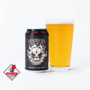 Repubrew BUSHIDO IPA 350ml�� ���p�u�����[ West Coast IPA �E�G�X�g�R�[�X�g IPA �É� ���� �O�� �N���t�g�r�[�� �n�r�[�� �y�N�[���֔z���z