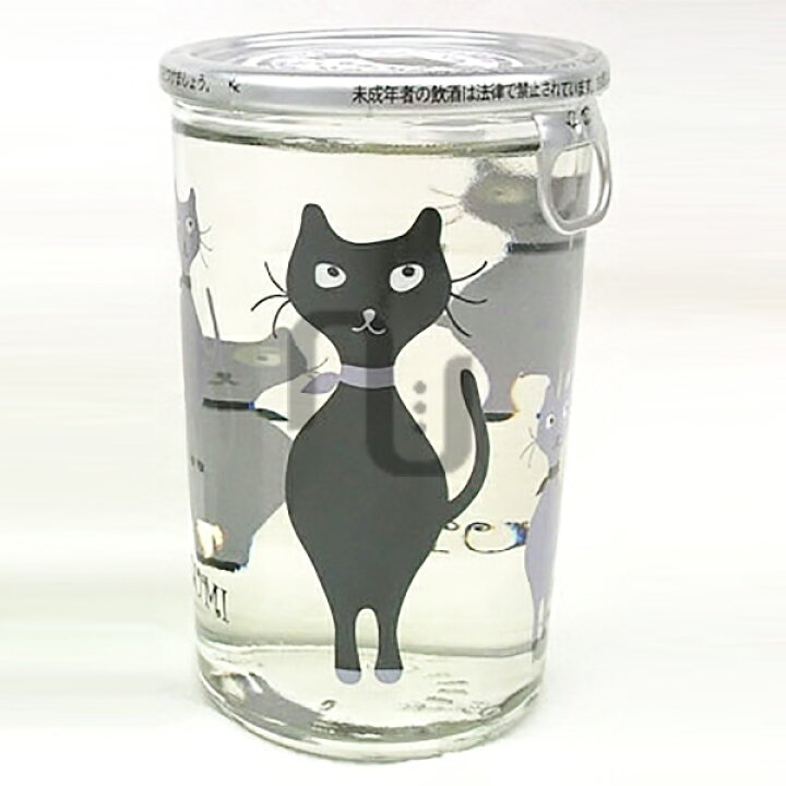 楽天市場 にゃんかっぷ 志太泉 180ml 志太泉酒造 純米吟醸酒 静岡 猫ラベル ネコ ねこ 日本酒 ワンカップ酒 にゃんカップ 黒猫 伊豆のワイン蔵 なかじまや